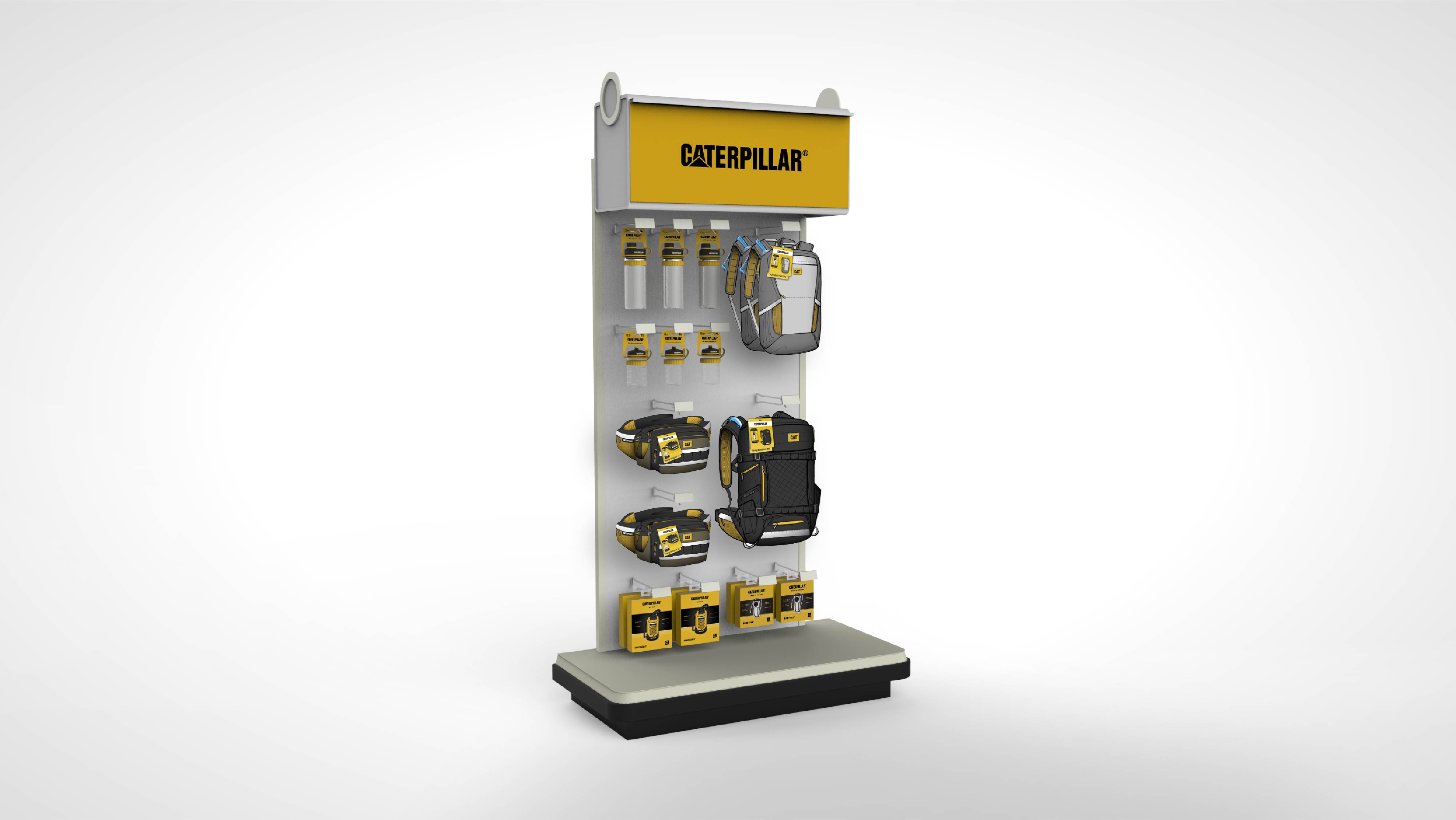 CAT Hiking Water Bottle 3D Design and Rendering by Ryan Savage