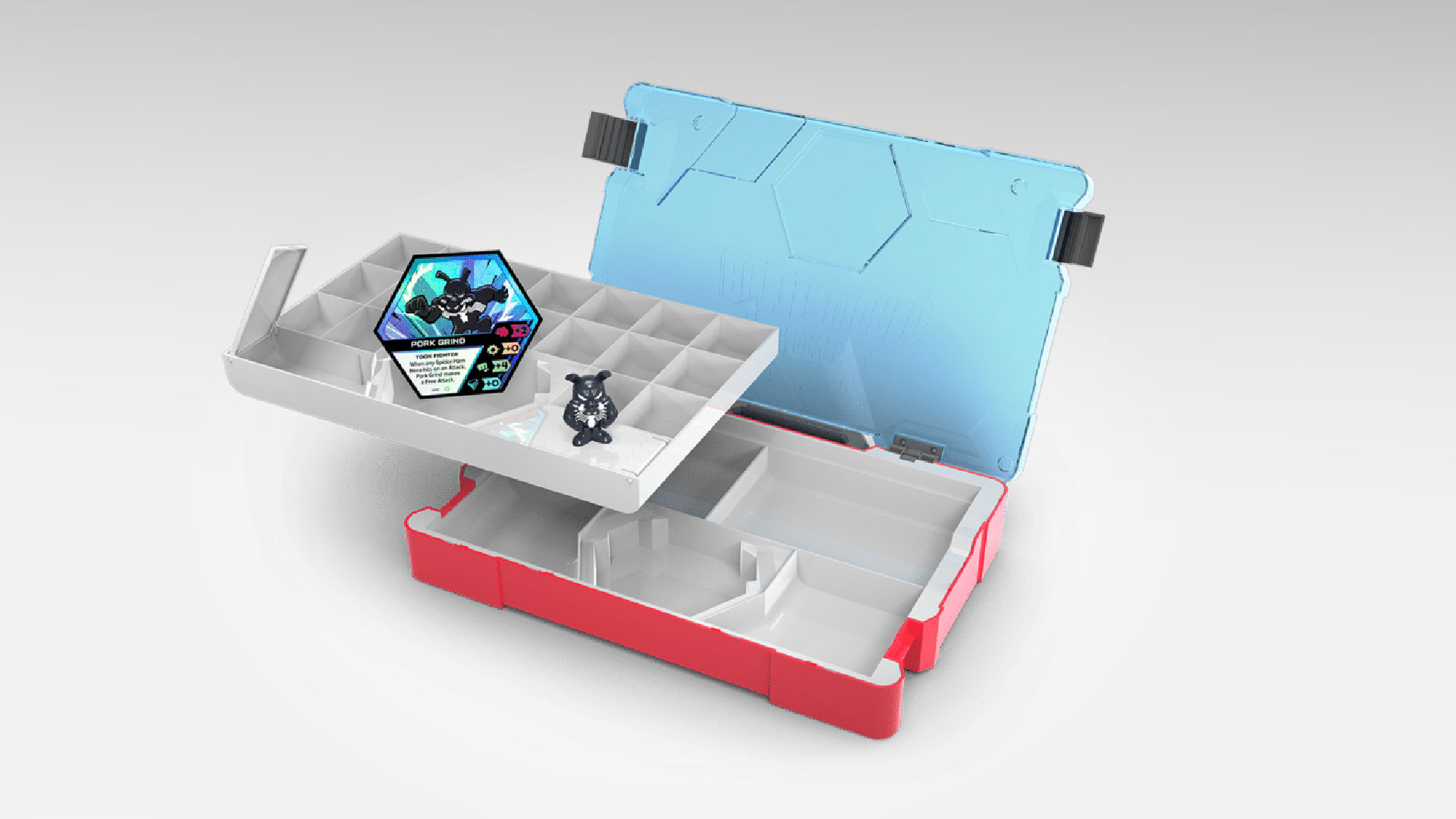 Marvel Battle World Storage Case 3D Rendering