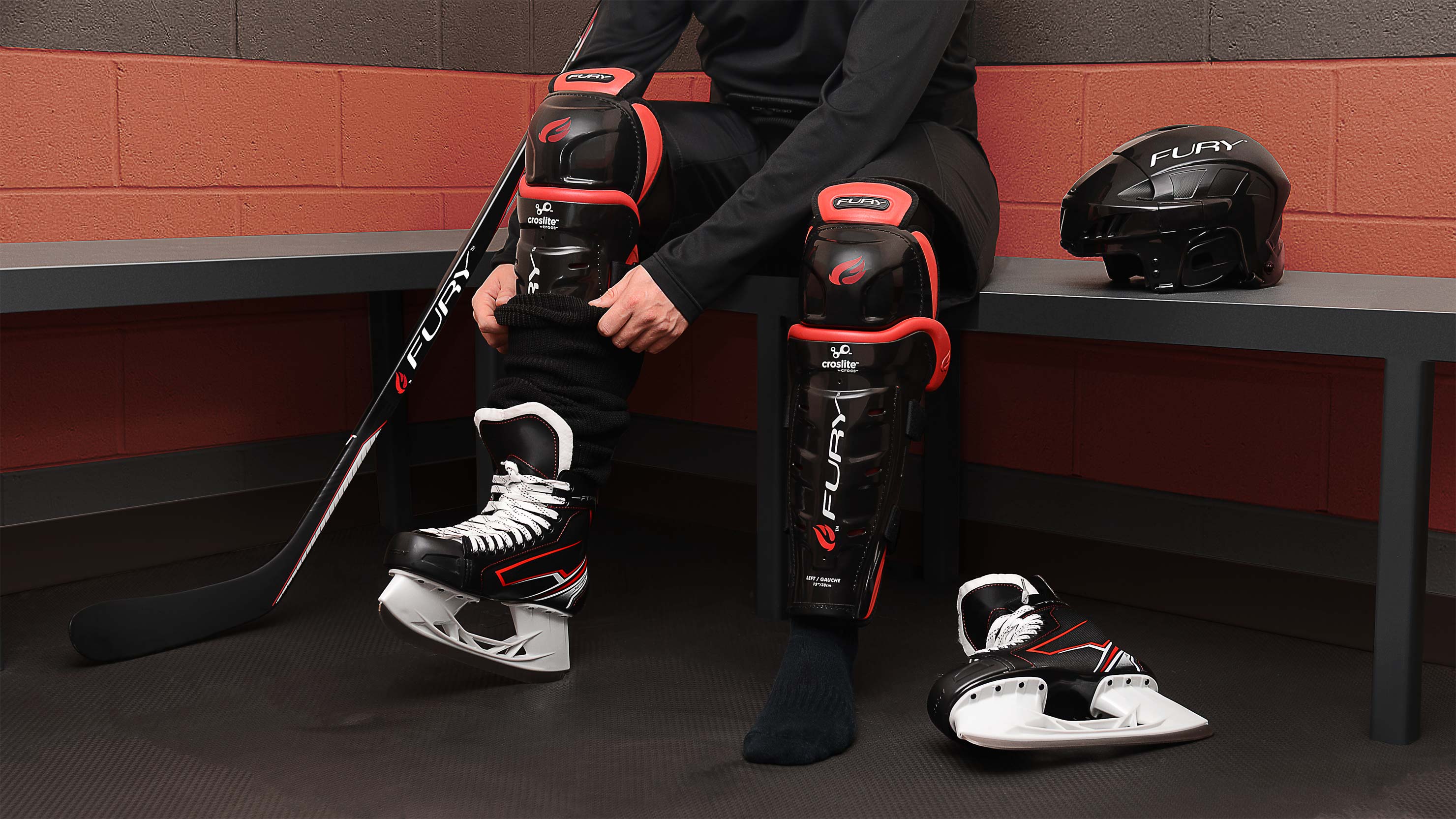 Fury Hockey Shin Guard